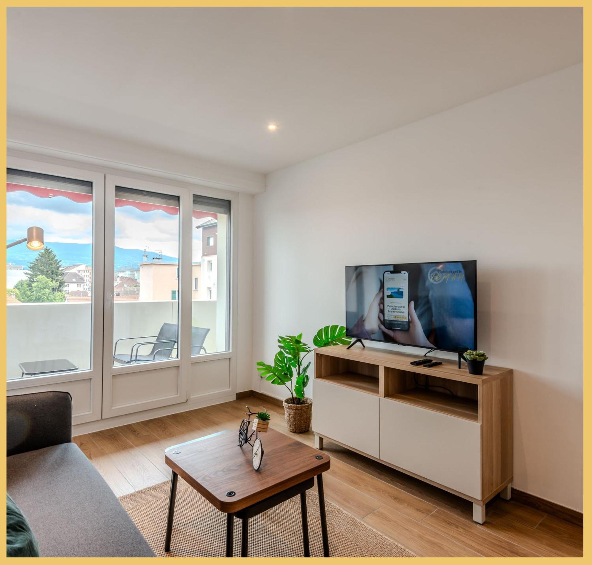 Chez Gwen I T3 I Gaillard Lägenhet Exteriör bild